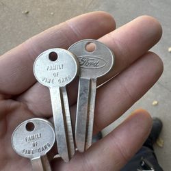 Friendly Lock and Key - Vintage automotive keys