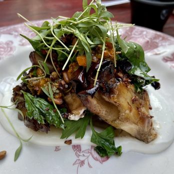 Bowery Bungalow - Smoked Hen-of-the-Woods Mushroom - Middle Eastern Near Me - Los Angeles, California Bowery Bungalow - Smoked Hen-of-the-Woods Mushroom - Middle Eastern Near Me - Los Angeles, California