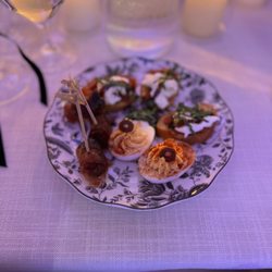 On the Vine Catering - A plate of apps set aside for the bride and groom. DELICIOUS.