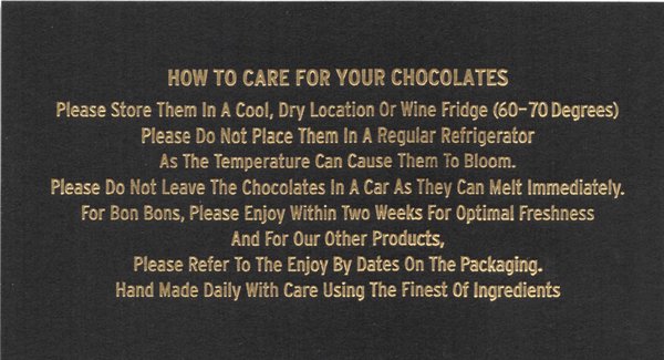 Menu photo 3 Milla Chocolates Los Angeles, CA