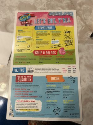 Menu photo 2 Chuy's Columbus, OH