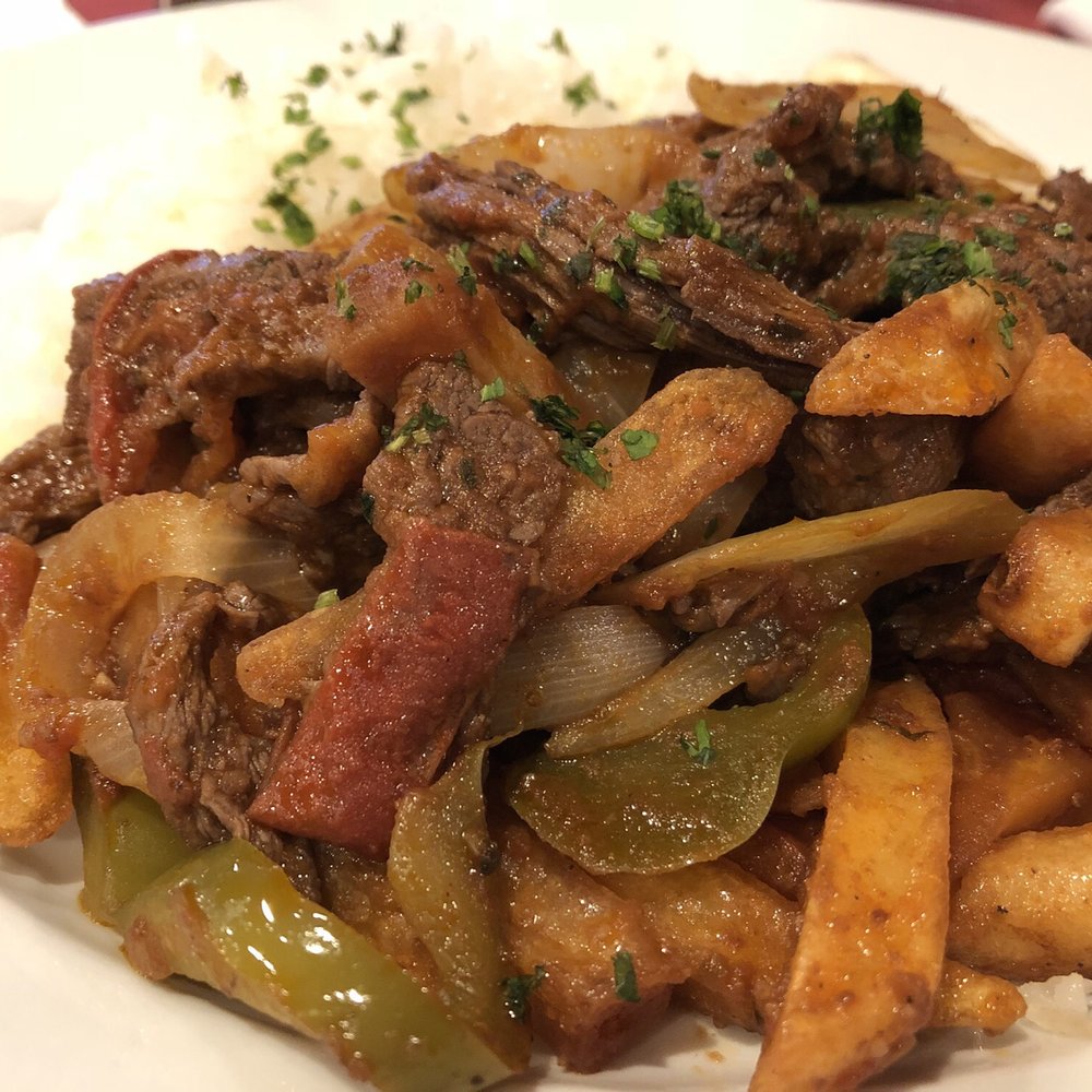 La Choza Restaurant Latin Cuisine - Lomo Saltado, very tender beef - Latin American Near Me - Croydon, Pennsylvania La Choza Restaurant Latin Cuisine - Lomo Saltado, very tender beef - Latin American Near Me - Croydon, Pennsylvania