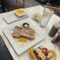 2 French Toast Combo grits Small Fruit Bowl 2 French Toast Combo grits Small Fruit Bowl