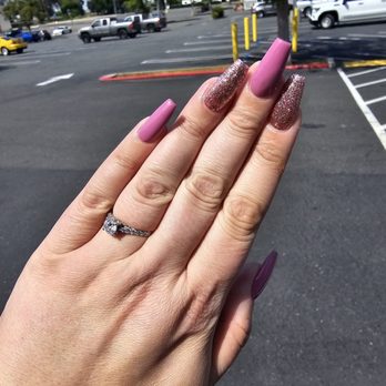 Venice Nail Studio - Full coffin set by Chi - Nail Salons Near Me - Citrus Heights, California
