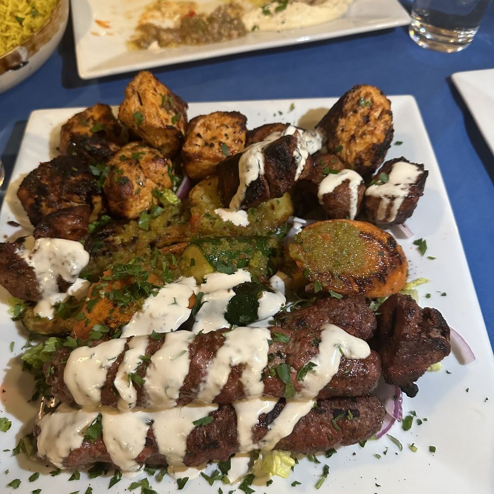 Zaytoon - Family style kebab dinner - Mediterranean Near Me - West Hartford, Connecticut Zaytoon - Family style kebab dinner - Mediterranean Near Me - West Hartford, Connecticut