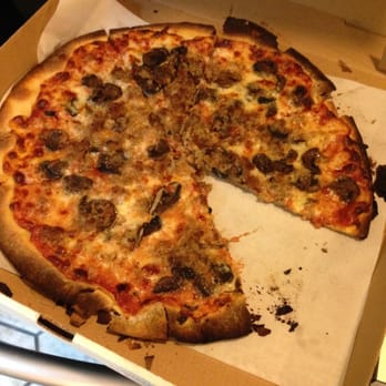 Cryan's Tavern - Here's a photo of the burnt take-out pizza! - Pizza Near Me - Annandale, New Jersey