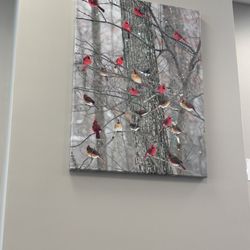 Saint Elizabeth-Bellevue - Photo on the wall.