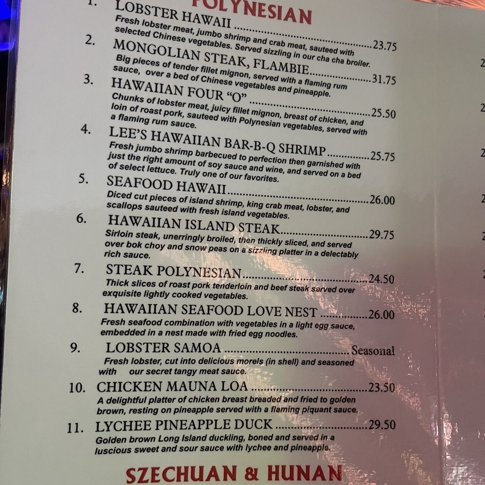 Lees Hawaiian Islander - Menu - Asian Fusion Near Me - Lyndhurst, New Jersey Lees Hawaiian Islander - Menu - Asian Fusion Near Me - Lyndhurst, New Jersey