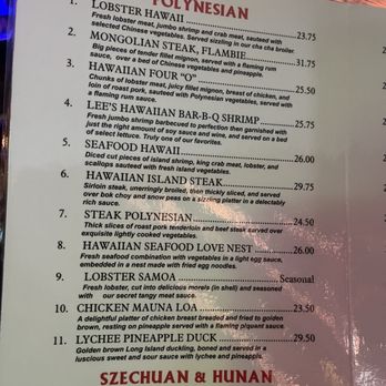 Lees Hawaiian Islander - Menu - Asian Fusion Near Me - Lyndhurst, New Jersey Lees Hawaiian Islander - Menu - Asian Fusion Near Me - Lyndhurst, New Jersey