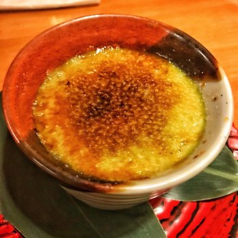 Soba-ya - Green tea custard pudding - Japanese Near Me - New York, New York Soba-ya - Green tea custard pudding - Japanese Near Me - New York, New York