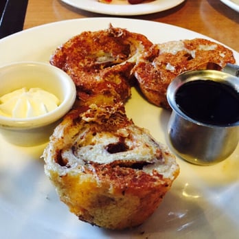 Megg's Cafe - Cinnamon roll French toast! - Bakeries Near Me - Temple, Texas