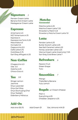 Menu photo 8 Koffeeski Los Angeles, CA Menu photo 8 Koffeeski Los Angeles, CA