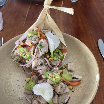 Barracuda - Peruvian style ceviche - Mexican Near Me - Sayulita, NAY