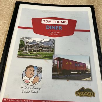 Tom Thumb Diner - Menu - Breakfast & Brunch Near Me - Etowah, Tennessee