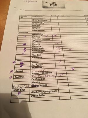 Menu photo 2 Hilton Vineyards Monroe, NC
