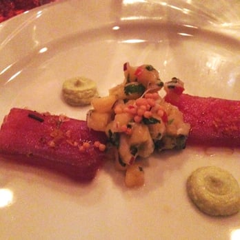 Spirited Dinner - Red Miso Coconut Tea cure tuna - Festivals Near Me - Tampa, Florida Spirited Dinner - Red Miso Coconut Tea cure tuna - Festivals Near Me - Tampa, Florida
