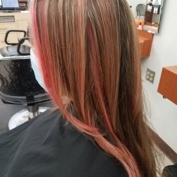 Hair Cuttery - Pink highlights - Hair Stylists Near Me - Boynton Beach, Florida Hair Cuttery - Pink highlights - Hair Stylists Near Me - Boynton Beach, Florida