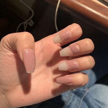 Rainbow Nails - Second time after they "re did" the chipped nails. - Nail Salons Near Me - Vernon, Connecticut