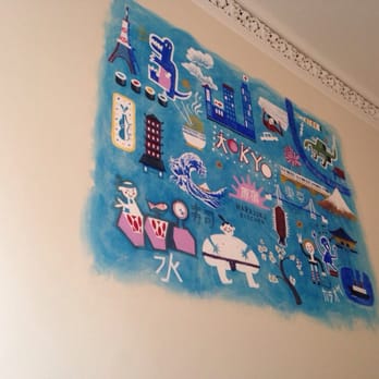 Harajuku Kitchen - Mural loveliness - Japanese Near Me - Edinburgh, MLN