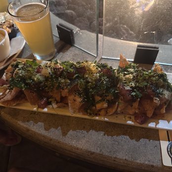 Pacific Beach AleHouse - AHI TUNA NACHOS - Breweries Near Me - San Diego, California