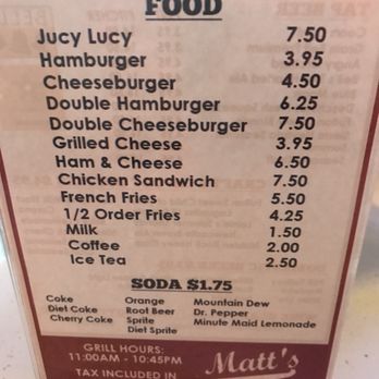 Matt's Bar - Burgers Near Me - Minneapolis, Minnesota