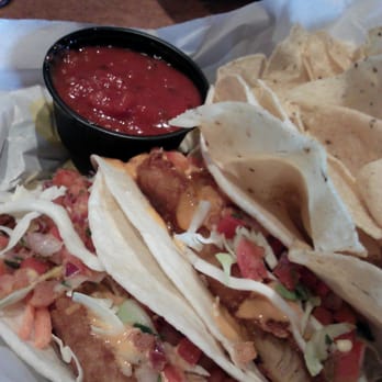 Buffalo Wild Wings - Fish Tacos with Chips and Salsa...my favorite served with a Southwestern Ranch sauce instead of tartar sauce.. - Chicken Wings Near Me - Smyrna, Tennessee