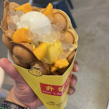 Hui Lau Shan - Egg waffle - Desserts Near Me - Redmond, Washington Hui Lau Shan - Egg waffle - Desserts Near Me - Redmond, Washington