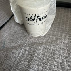 Cold Fusion Gelato - Hazelnut milkshake! .