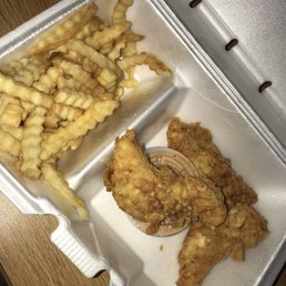 The 3 Finger Combo - 3 Chicken Fingers replaced bread for more fries The 3 Finger Combo - 3 Chicken Fingers replaced bread for more fries