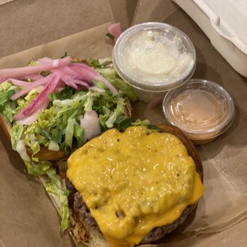 Spinning Bones - Bones Burger - New American Near Me - Alameda, California Spinning Bones - Bones Burger - New American Near Me - Alameda, California
