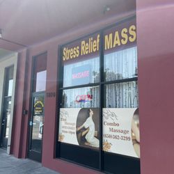 Stress relief massage - This is the front door