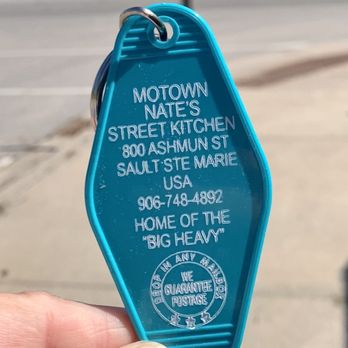 Motown Nates - You can buy this cool key chain - Burgers Near Me - Sault Ste. Marie, Michigan Motown Nates - You can buy this cool key chain - Burgers Near Me - Sault Ste. Marie, Michigan