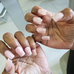 Pale pink with Chrome