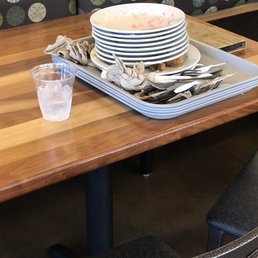 Never a clean table