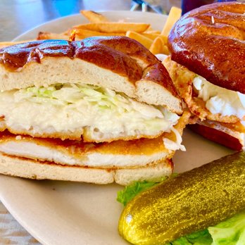 Rossi's Side Street Cafe - Fish Reuben Sandwich - Cafes Near Me - Port Orange, Florida Rossi's Side Street Cafe - Fish Reuben Sandwich - Cafes Near Me - Port Orange, Florida