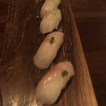 Uchi Houston - Snapper nigiri - Sushi Bars Near Me - Houston, Texas