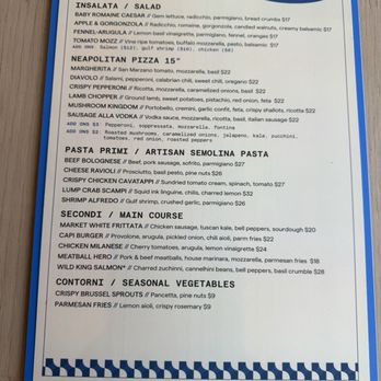 Capitano DC - Menu 8-6-2026 - Italian Near Me - Washington, DC, District of Columbia