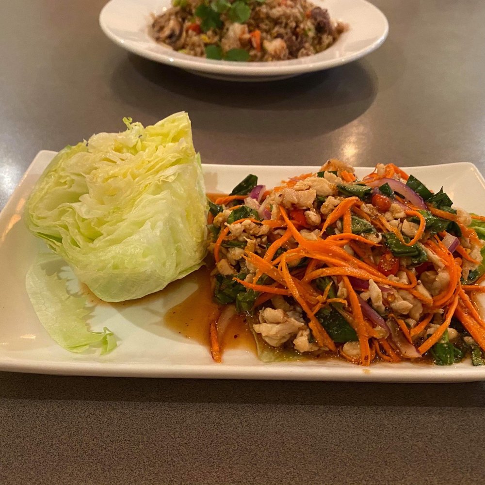 Asya - two plates of food on a table - Japanese Near Me - Redwood City, California Asya - two plates of food on a table - Japanese Near Me - Redwood City, California