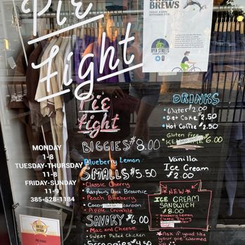 Pie Fight - Menu - Desserts Near Me - Salt Lake City, Utah Pie Fight - Menu - Desserts Near Me - Salt Lake City, Utah