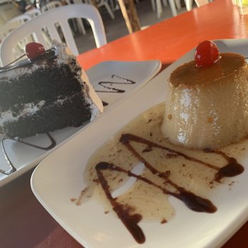Villa Ortega's - Dessert, Chocolate Cake and Flan - Seafood Near Me - Puerto Nuevo, BCN Villa Ortega's - Dessert, Chocolate Cake and Flan - Seafood Near Me - Puerto Nuevo, BCN