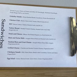 Bench Kitchen - Menu
