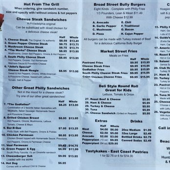 John's Philly Grille - Menu - Sandwiches Near Me - Huntington Beach, California