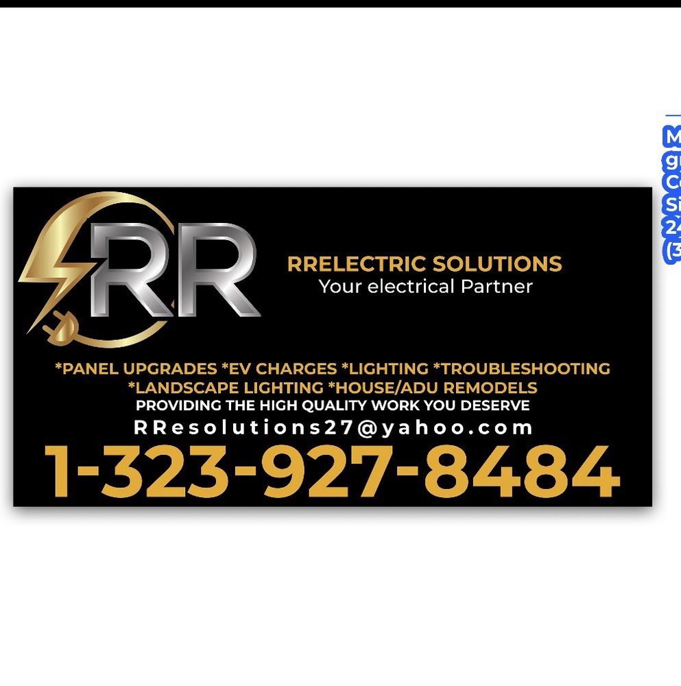 Slide of RR Electrical Solutions