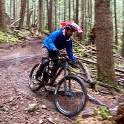Biking in Squamish