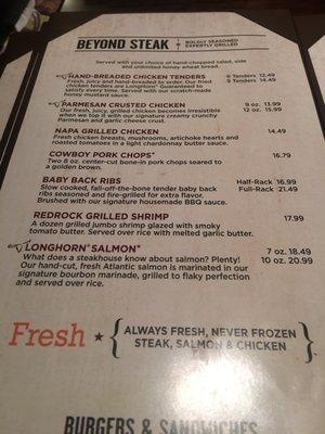 Menu photo 7 LongHorn Steakhouse Parsippany, NJ Menu photo 7 LongHorn Steakhouse Parsippany, NJ