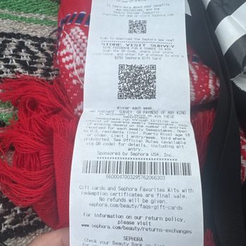 SEPHORA - They said information is posted around store which I did not and have not still seen - Cosmetics & Beauty Supply Near Me - Portland, Oregon