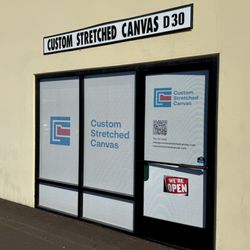 Custom Stretched Canvas - CSC Entrance in D Building on Perez Road