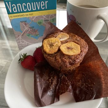 Breka Bakery & Cafe - Vegan banana muffin - Coffee & Tea Near Me - Vancouver, British Columbia Breka Bakery & Cafe - Vegan banana muffin - Coffee & Tea Near Me - Vancouver, British Columbia