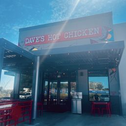 Exterior outside entrance of Dave's Hot Chicken - Entrance - San Antonio, Texas Exterior outside entrance of Dave's Hot Chicken - Entrance - San Antonio, Texas