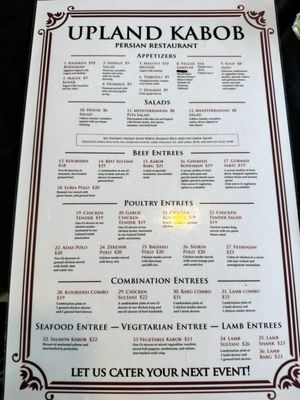 Menu photo 4 Upland Kabob Upland, CA Menu photo 4 Upland Kabob Upland, CA